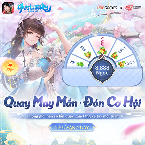 LUCKY SPIN – CLAIM YOUR CHANCE! | QUAY MAY MẮN – RINH NGỌC XỊN