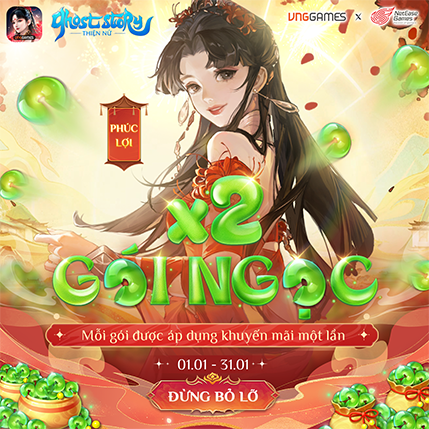 Phúc Lợi X2 Gói Ngọc - Tháng 1