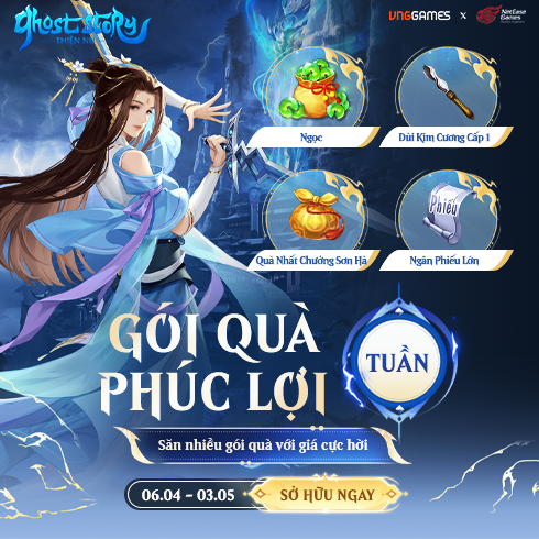 Gói Quà Phúc Lợi - Giới Hạn Tuần | Tháng 04