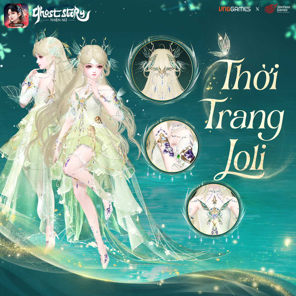 Chi tiết Ngoại Hình Linh Ngữ Tiên Tung Nữ