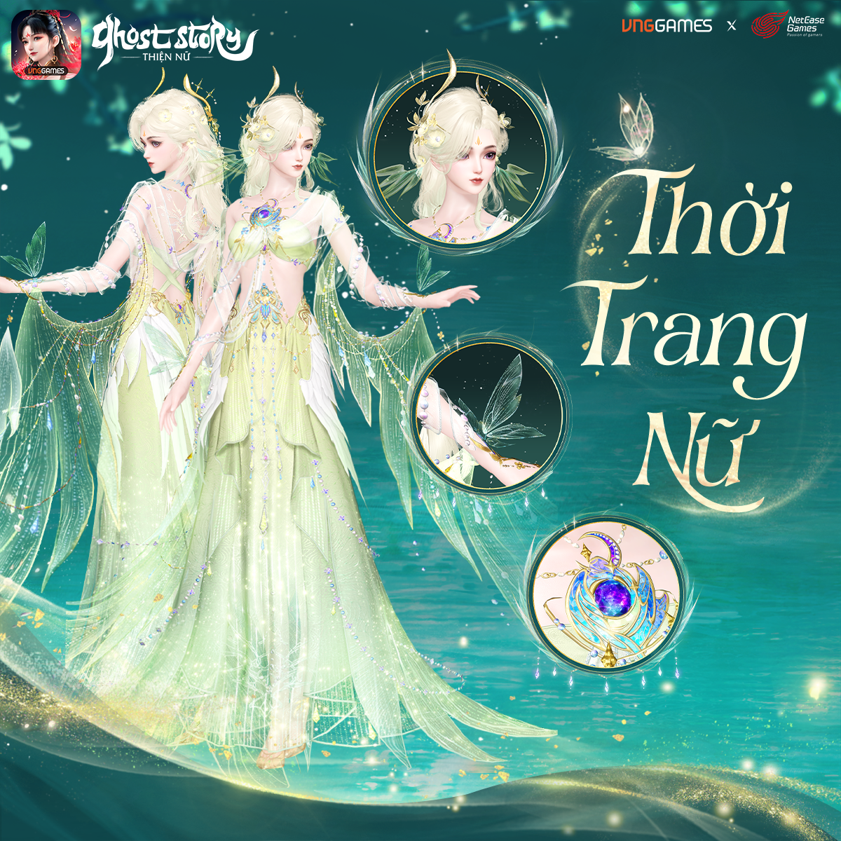 Chi tiết Ngoại Hình Linh Ngữ Tiên Tung Nữ