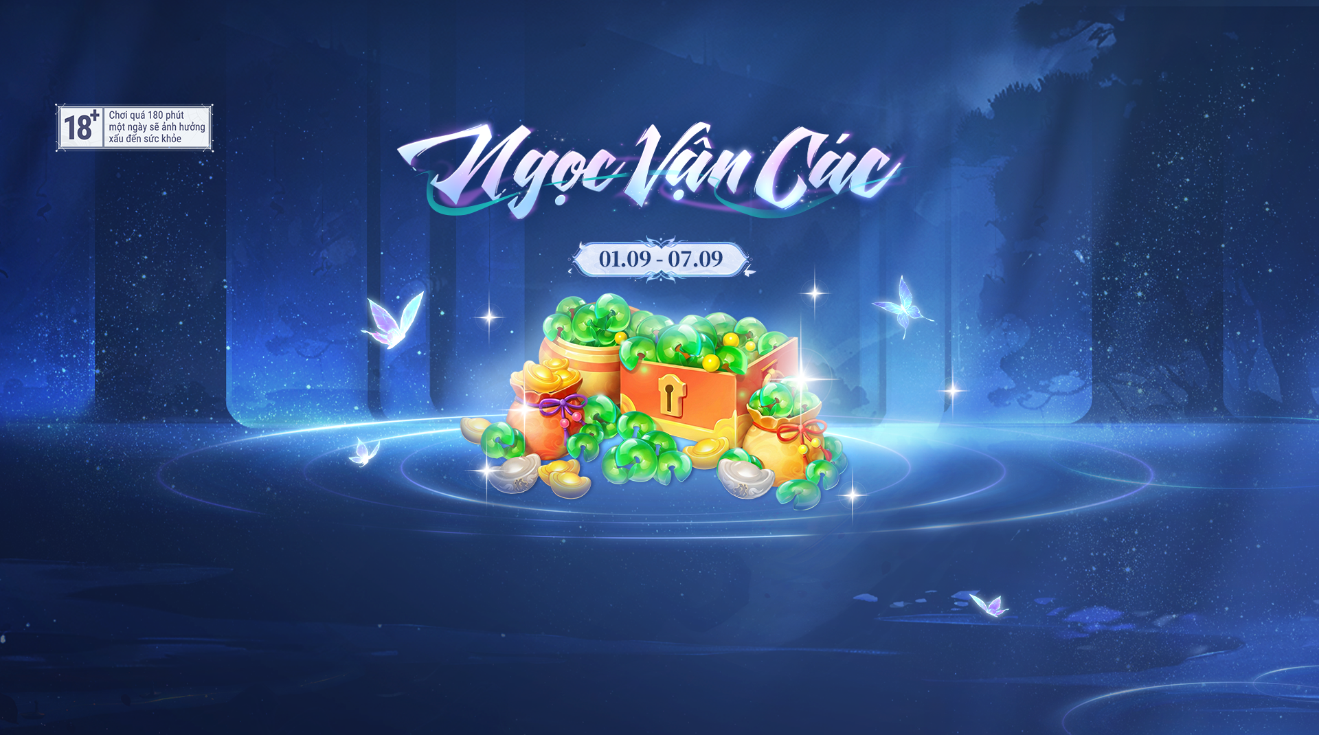 [01.09 - 07.09] Ngọc Vận Các - Tháng 9