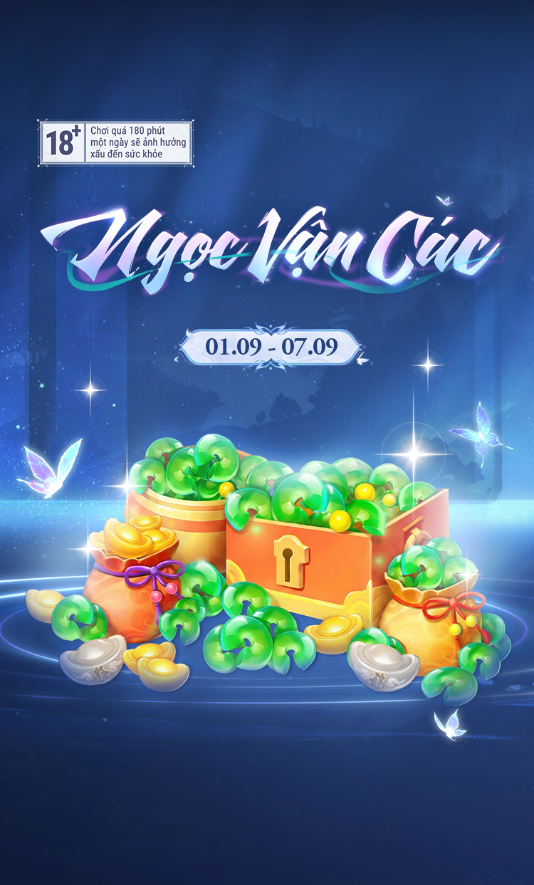 [01.09 - 07.09] Ngọc Vận Các - Tháng 9