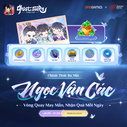 [01.09 - 07.09] Ngọc Vận Các - Tháng 9