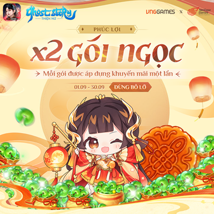 Phúc Lợi X2 Gói Ngọc | Tháng 9