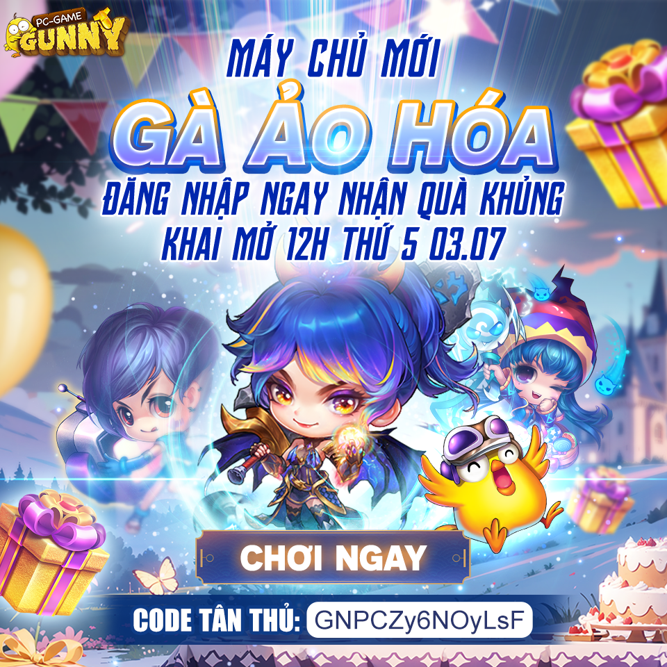 Sự kiện máy chủ mới: Gà Ảo Hóa