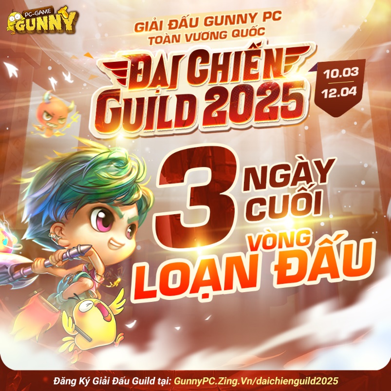 3 NGÀY CUỐI VÒNG LOẠN ĐẤU – ĐẠI CHIẾN GUILD 2025