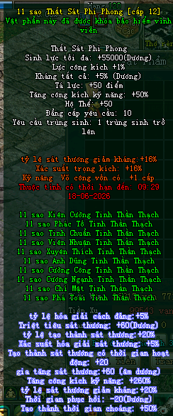 Phi Phong Thất Sát