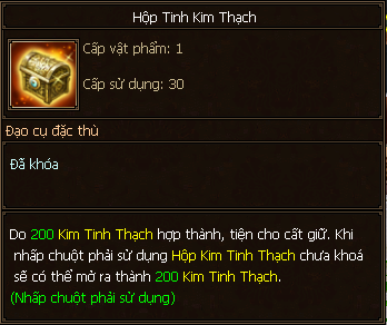 Hộp Tinh Kim Thạch
