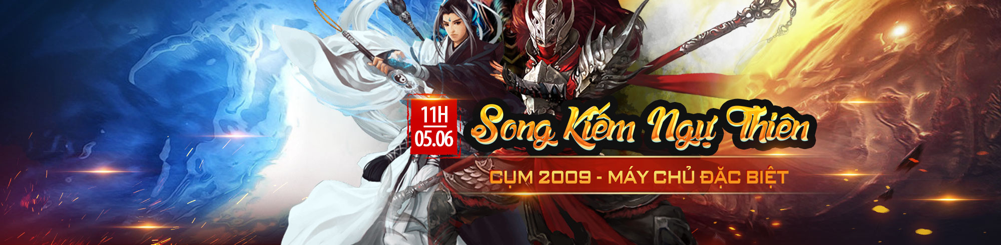 Máy chủ mới Song Kiếm Ngự Thiên