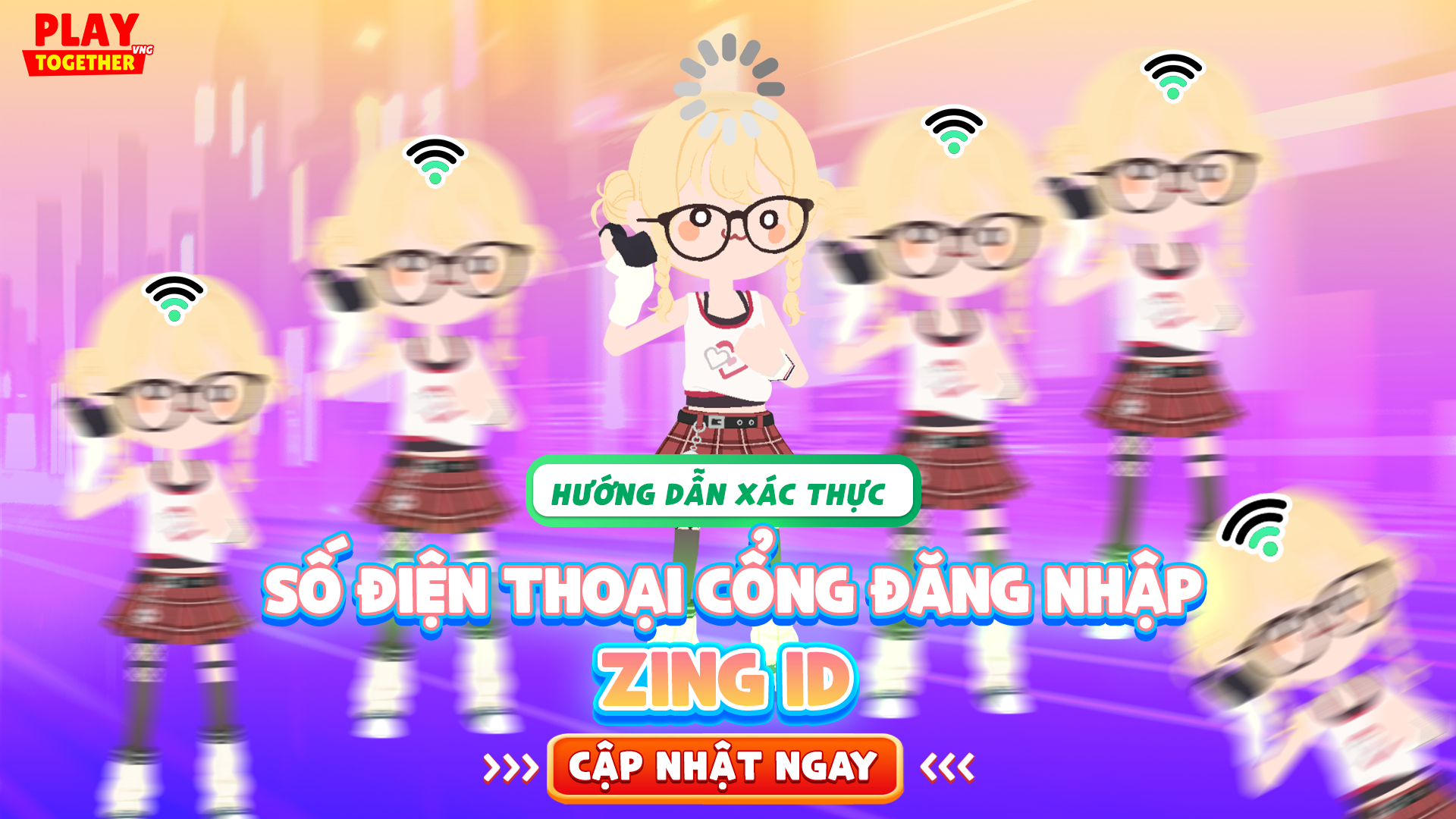 Hướng dẫn xác thực số điện thoại - Cổng đăng nhập Zing ID
