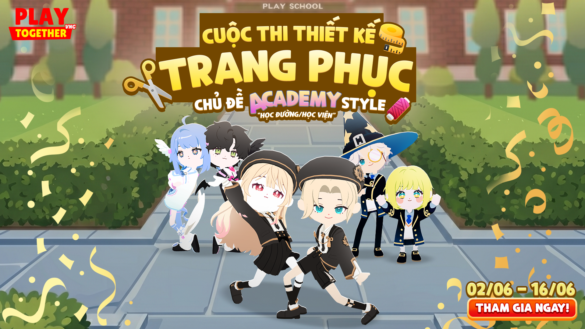 【SỰ KIỆN】THIẾT KẾ TRANG PHỤC THÁNG 6/2026