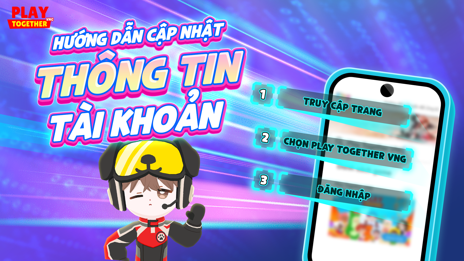 Hướng Dẫn Cập Nhật Thông Tin Tài Khoản