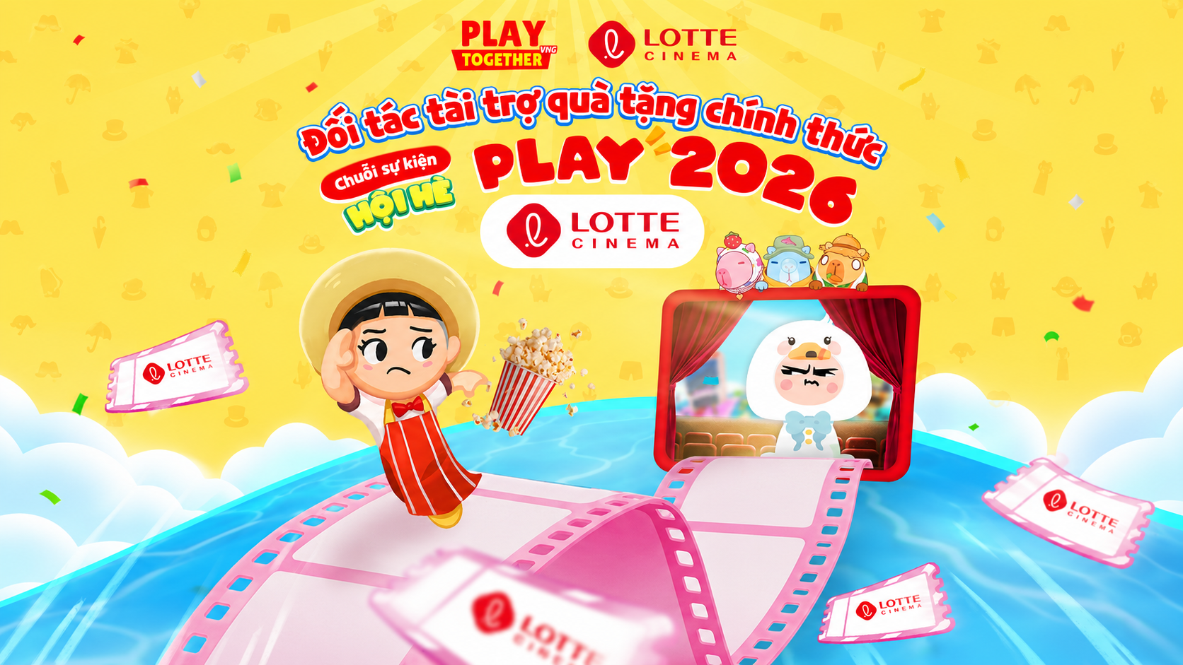 LOTTE CINEMA ĐỒNG HÀNH LAN TỎA NIỀM VUI CÙNG HỘI HÈ PLAY 2026