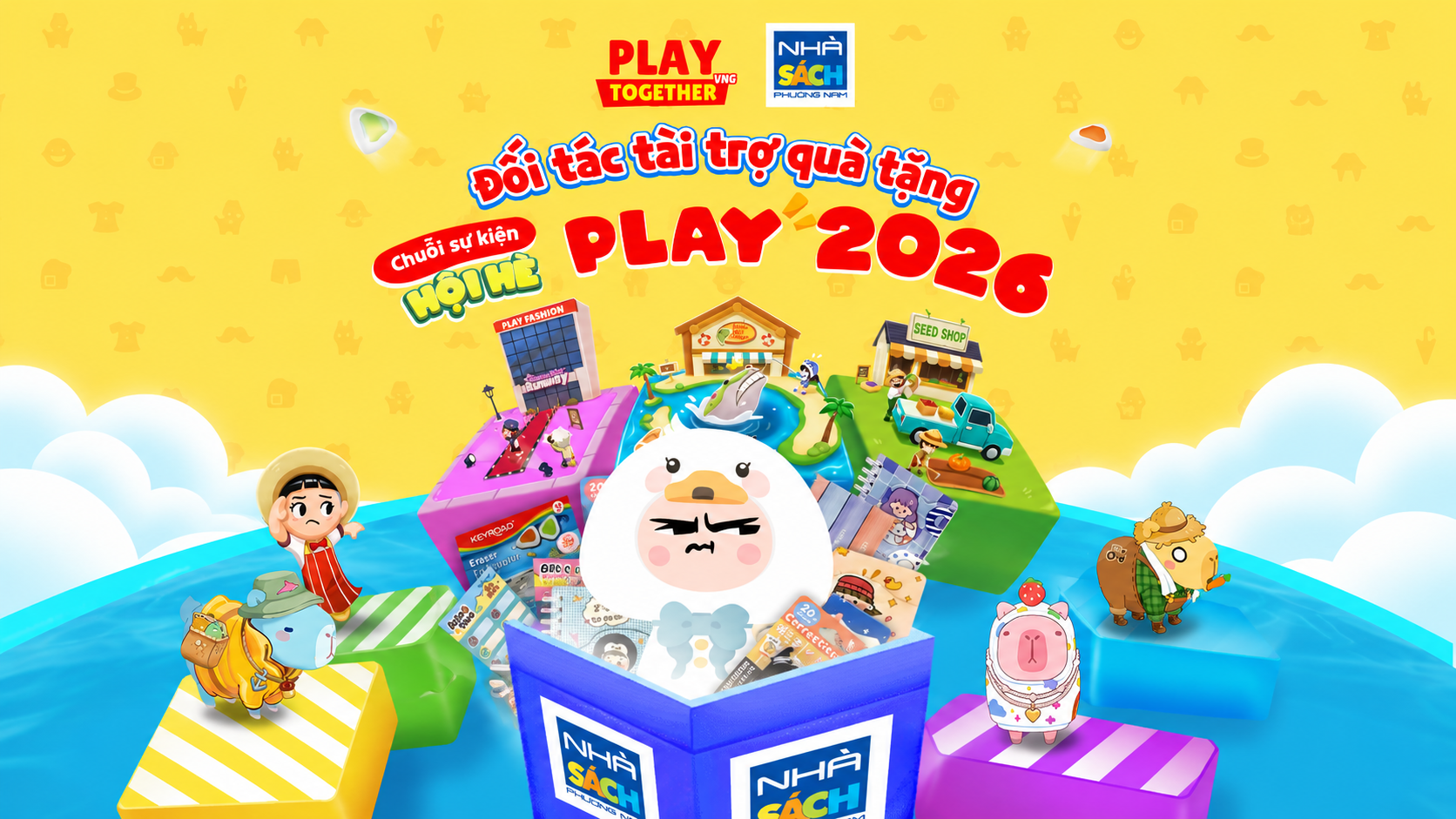 NHÀ SÁCH PHƯƠNG NAM ĐỒNG HÀNH CÙNG HỘI HÈ PLAY 2026