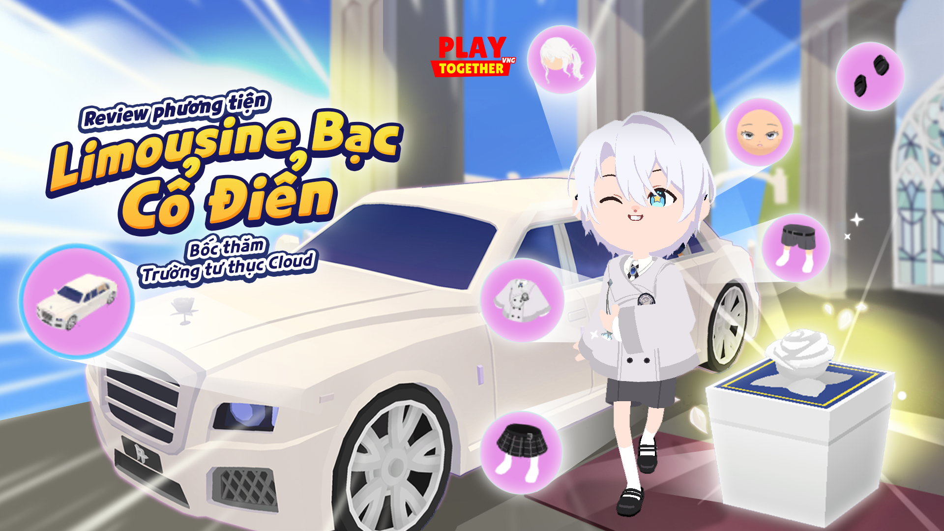 REVIEW HỘP BỐC THĂM CỰC HOT TRƯỜNG TƯ THỤC CLOUD