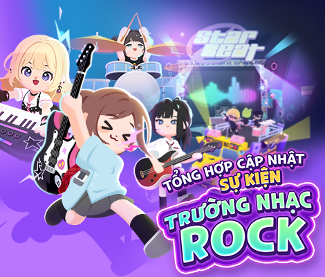 CẬP NHẬT SỰ KIỆN MỚI TRƯỜNG NHẠC ROCK 