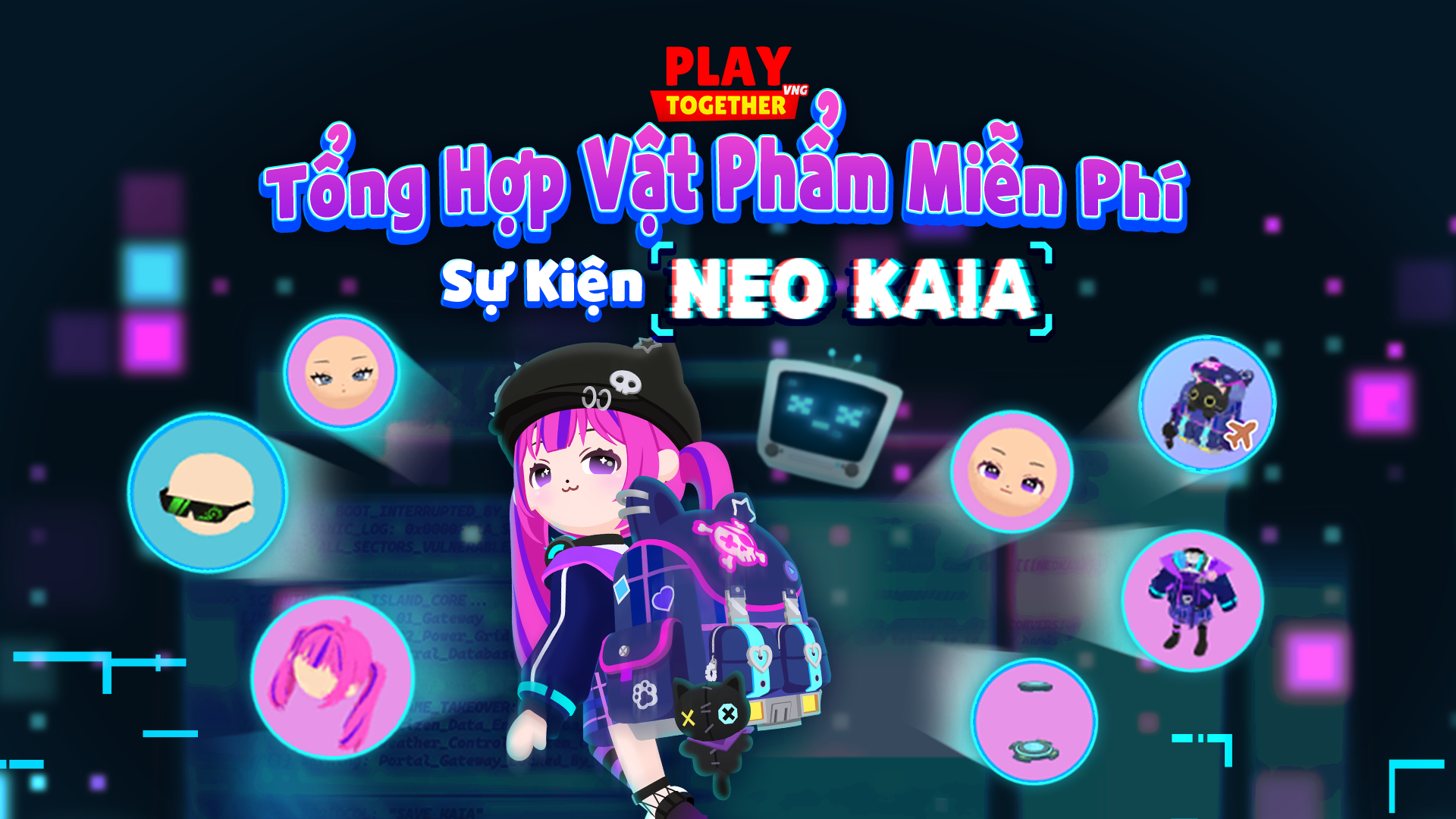 TỔNG HỢP VẬT PHẨM MIỄN PHÍ SỰ KIỆN NEO KAIA