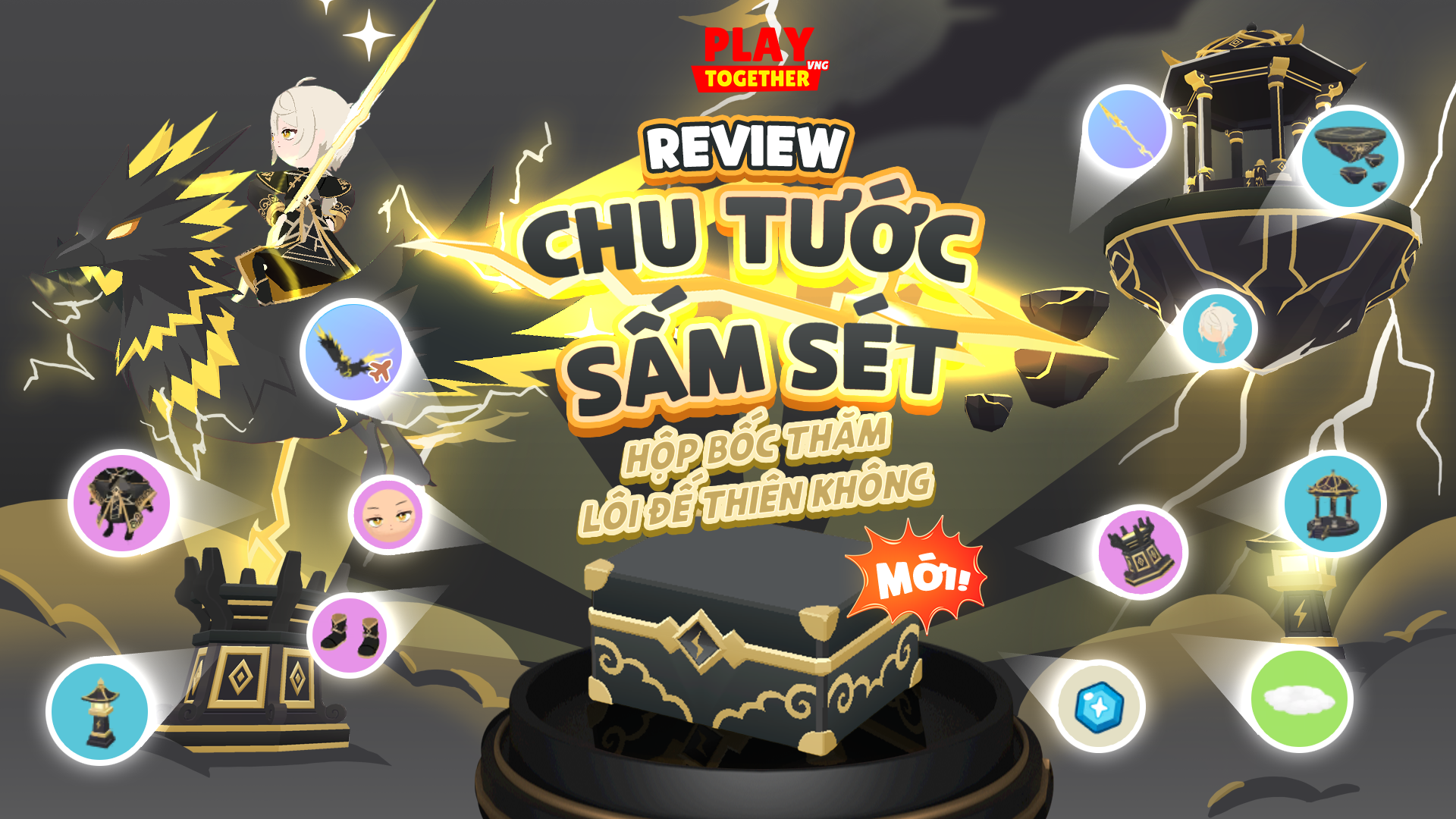 REVIEW HỘP THĂM MỚI CỰC HOT: LÔI ĐẾ THIÊN KHÔNG