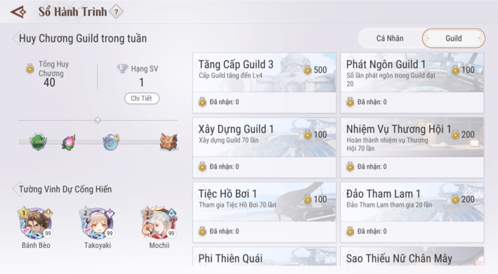 Guild Chan Học Viện Chân Mây