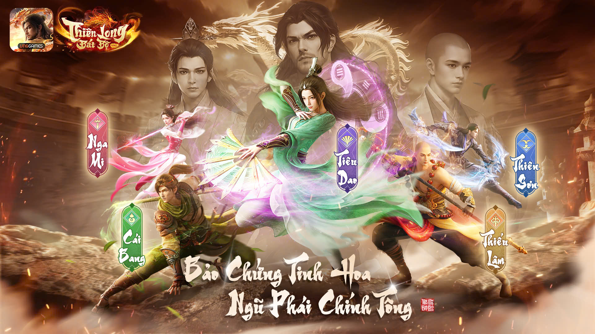 Hệ Thống Nhân Vật | Thiên Long Bát Bộ VNG | Bảo Chứng Tinh Hoa - Giang Hồ  Tranh Bá