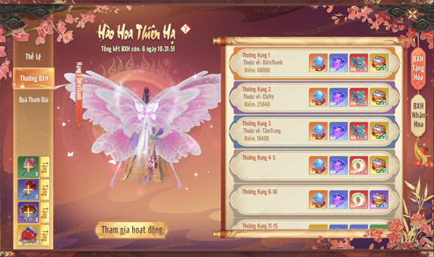 Tích lũy nạp nhận quà