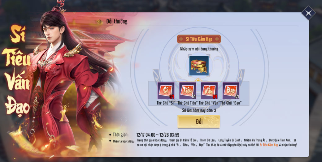 Kết quả Đua TOP máy chủ mới S59 - Sí Tiêu