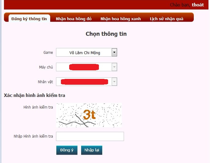 Webgame Võ Lâm Chi Mộng