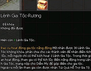 Tộc Trưởng Nhận Lương - Kiếm Thế